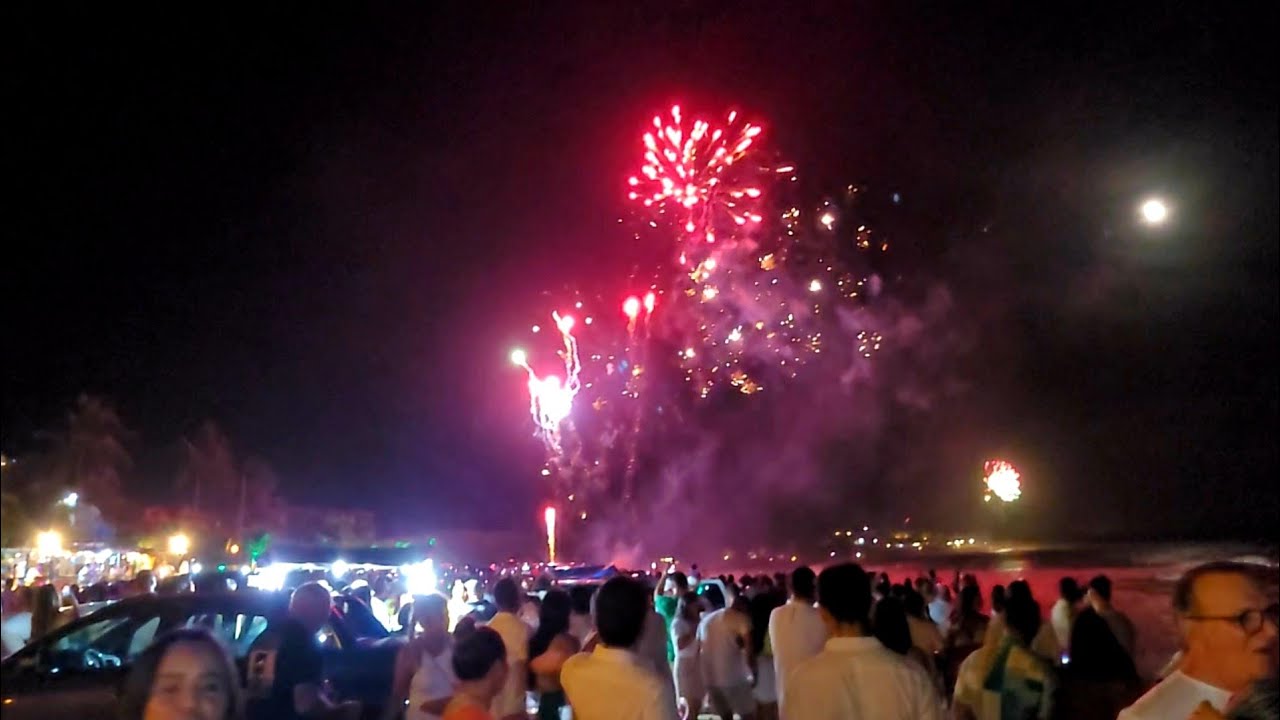 VIRADA DE ANO 2023 ICARAI QUEIMA DE FOGOS, AMONTADA CEARÁ.