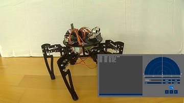 ArduPod - Remote Controlled Arduino Hexapod