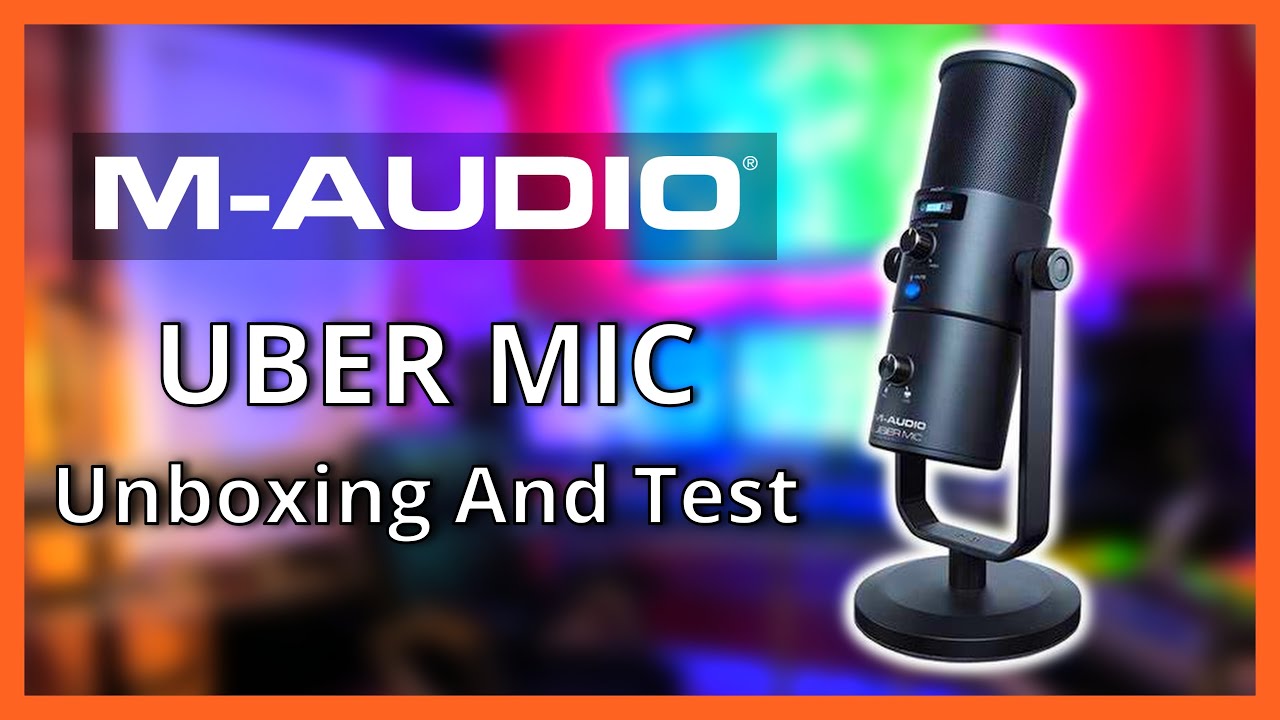M-Audio Uber Mic – Professional USB Condenser Microphone