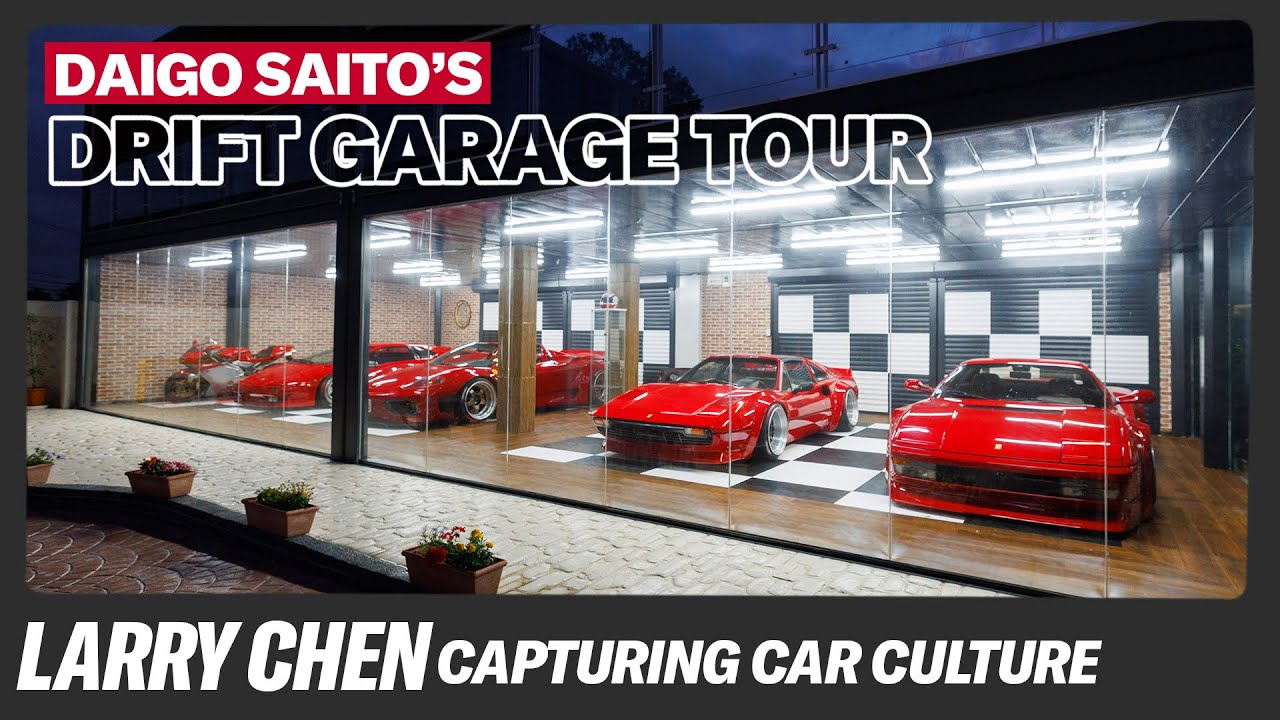 ⁣Larry Chen Visits The Greatest Drift Garage In The World: Daigo Saito | Capturing Car Culture