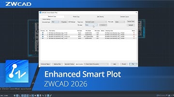 ZWCAD 2026 Offcial | Enhanced Smart Plot