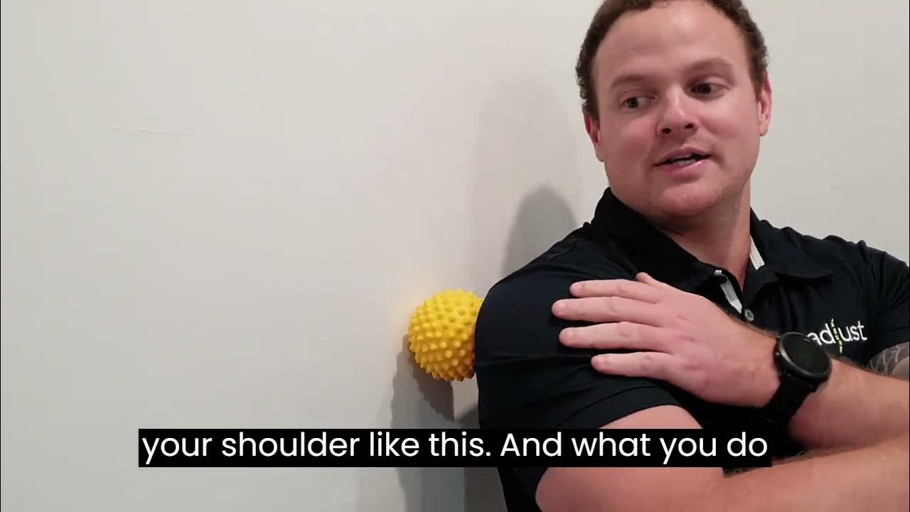 release-shoulder-blade-pain-at-home-youtube