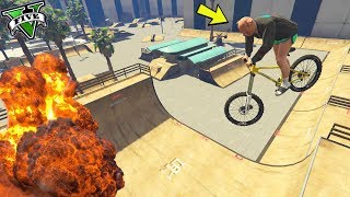 GTA 5 ONLINE  MEGA SKATEPARK ESPLOSIVO !!!  GTA 5 ITA  DAJE !!!