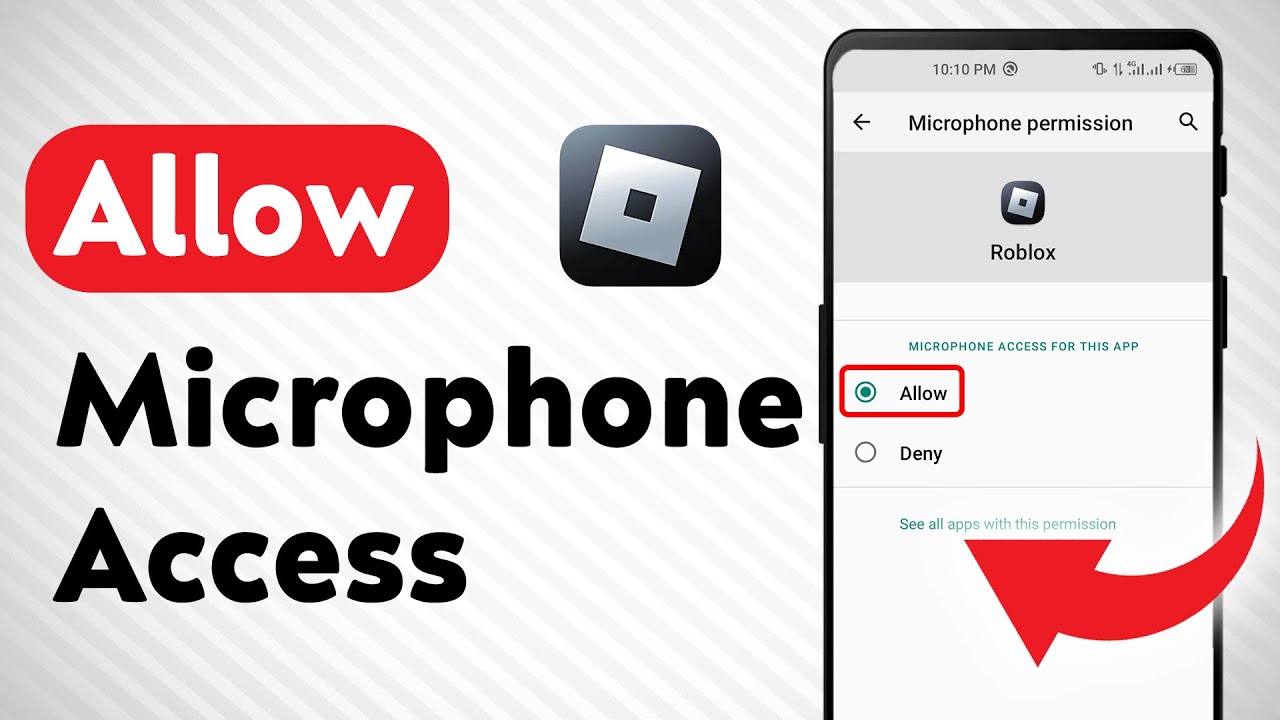 How To Allow Microphone Access On Roblox Update YouTube 