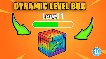 How To Make Leveling Box In UEFN  ( Verse )