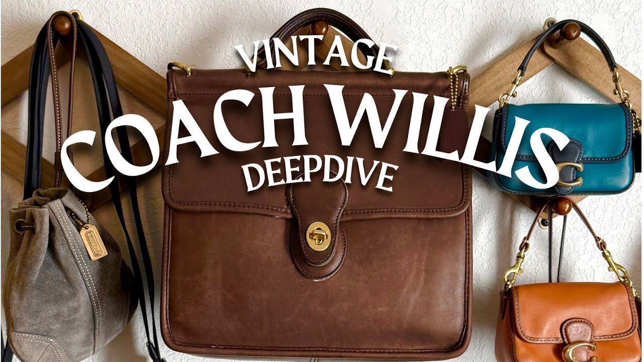 The Best Vintage Coach Bag EVER | Willis Deep dive - YouTube
