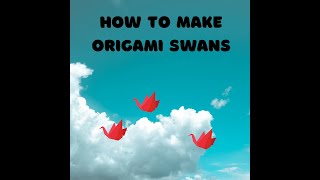 Weekly Build It: Origami Swan Tutorial