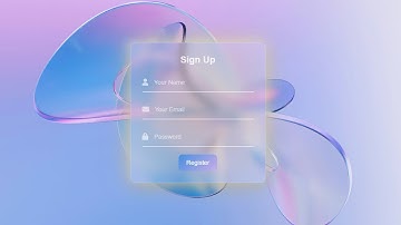Sign-Up Form Design with HTML & CSS | Coding Darasgah