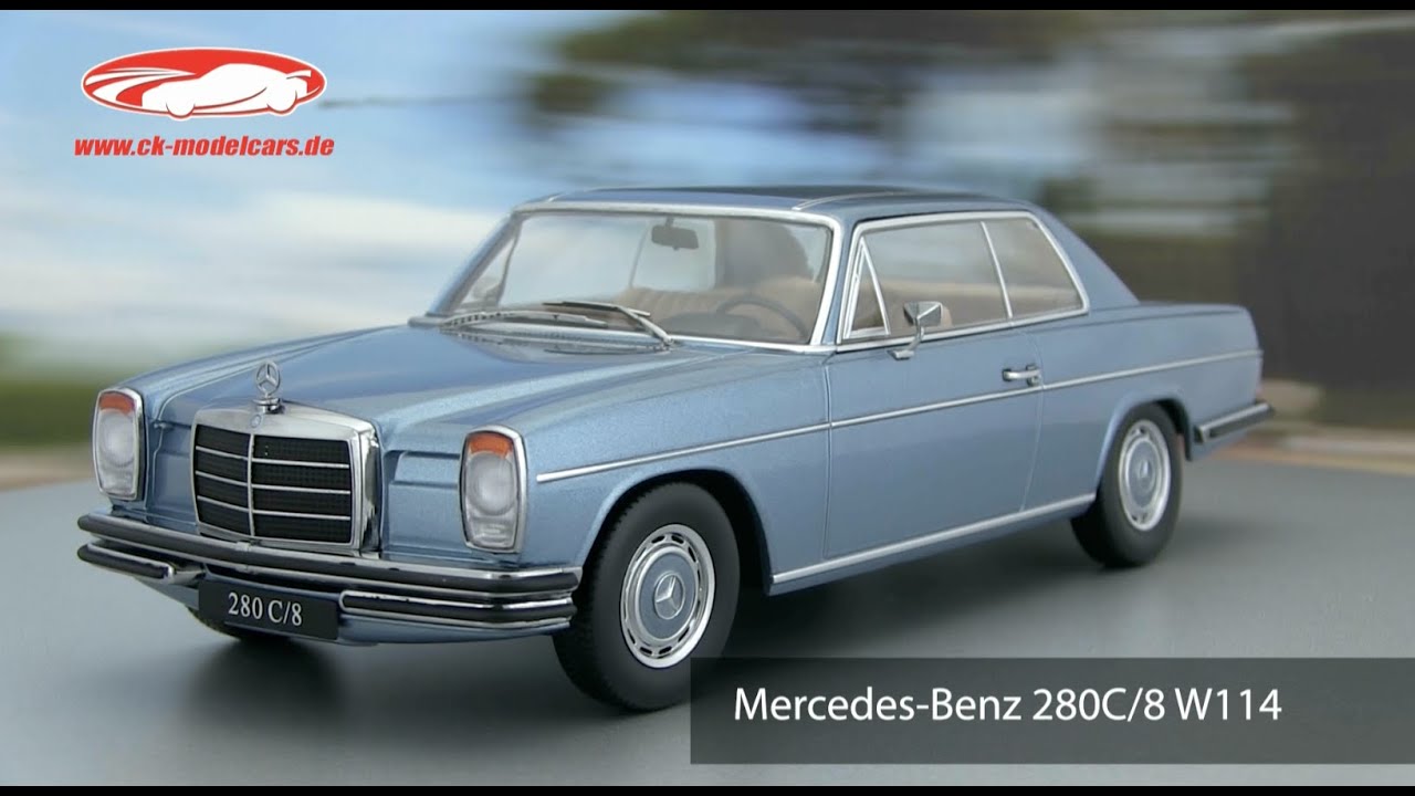 Miniature Kk-scale MERCEDES-BENZ 280C/8 W114 COUPE - 1969