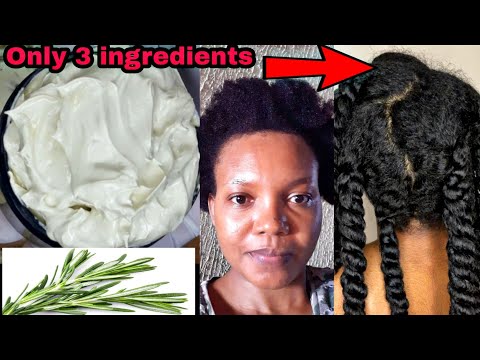 HOW TO: DIY ROSEMARY NATURAL HAIR GROWTH BUTTER