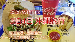 【沖縄】2020冬の沖縄旅行 3泊4日　♯1 GoToトラベル第4弾