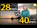 薄型単焦点レンズを勧める理由 【NIKKOR Z 28mm f/2.8 vs Z 40mm f/2 どっちを選ぶべきか】 フルサイズとAPS-Cやボケ味で考える。