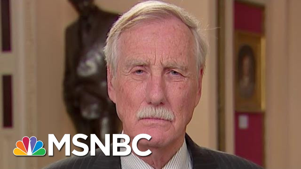 Angus King On Trump impeachment: This Is More Serious Than I Thought | The 11th Hour | MSNBC