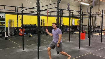 Split Stance Trunk rotation & Split Stance Chop with Band