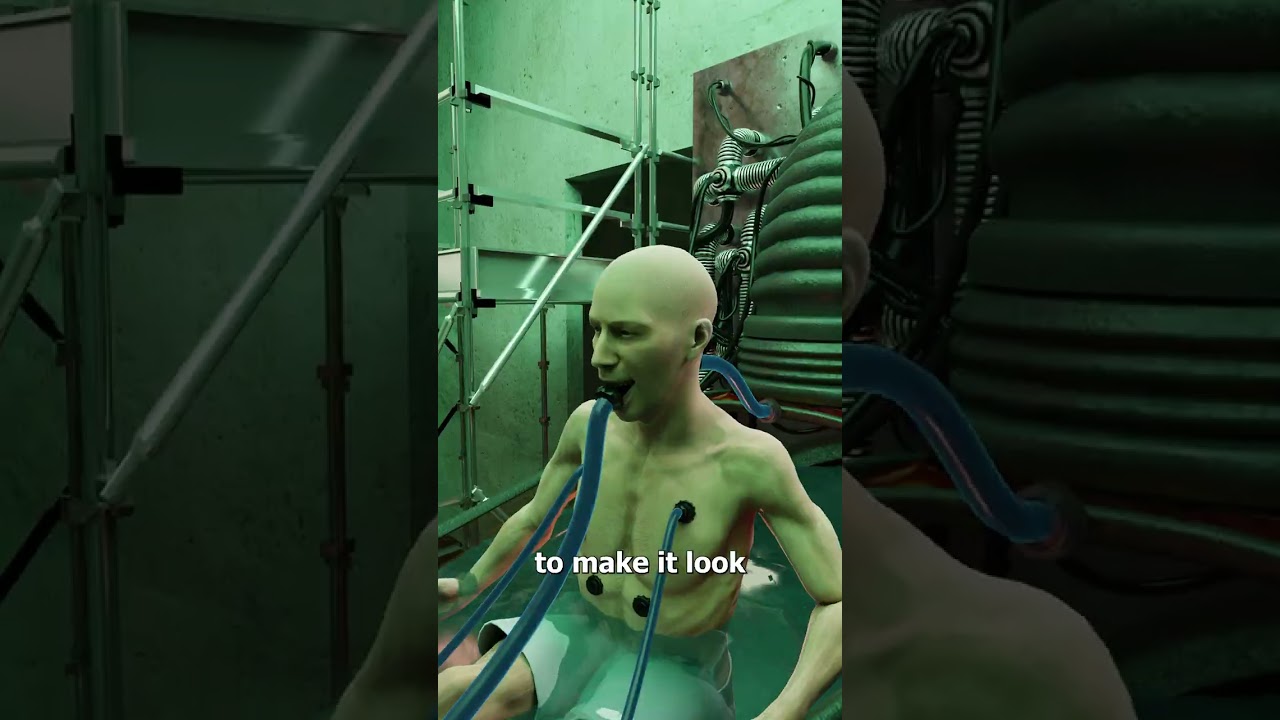 How The Matrix Pod Scene Was Filmed 🤔