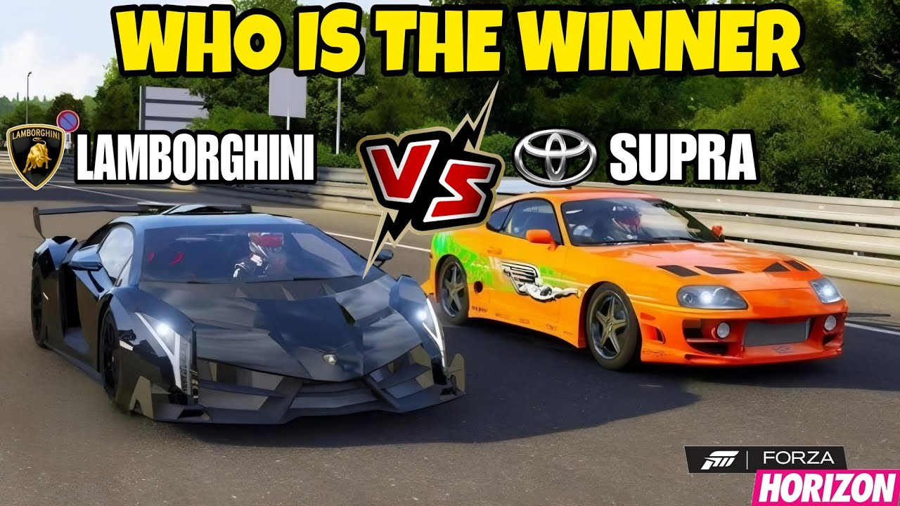 WORLD'S FAMOUS SUPERCARS DRAG RACE | FORZA HORIZON 4