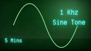 1kHz Sine Wave Test Tone