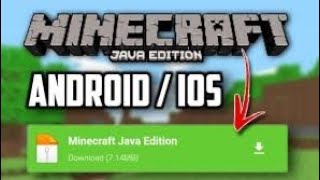 Minecraft Java edition apk in android  Minecraft Java edition 1.17 in  Android & ios 