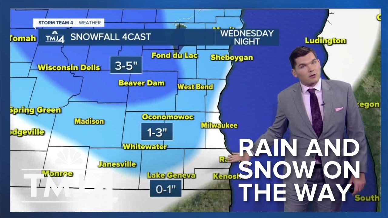 December Drench: Wind, rain, and snow moving into Southeast Wisconsin ...