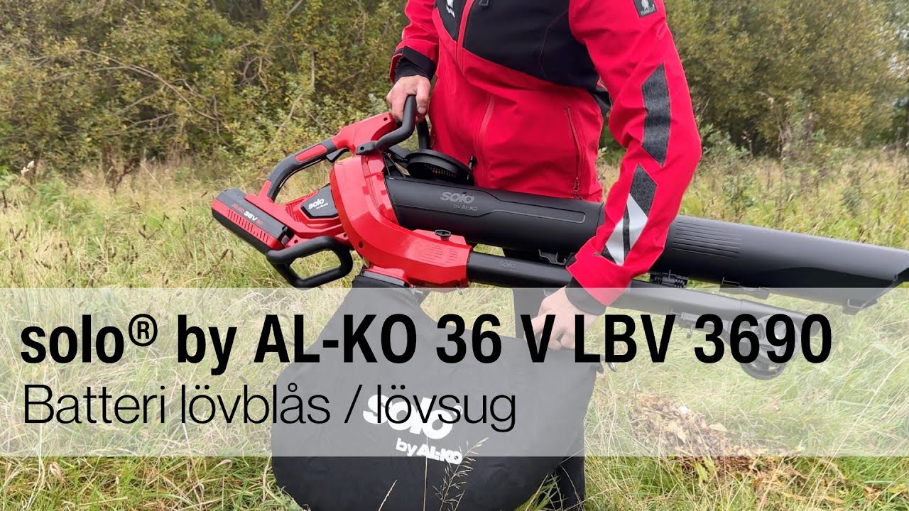 solo® by AL-KO 36 V LBV 3690 | Batteri lövblås / lövsug| AL-KO Gardentech SE