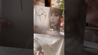 Did I get a heart for my signed TTPD vinyl?