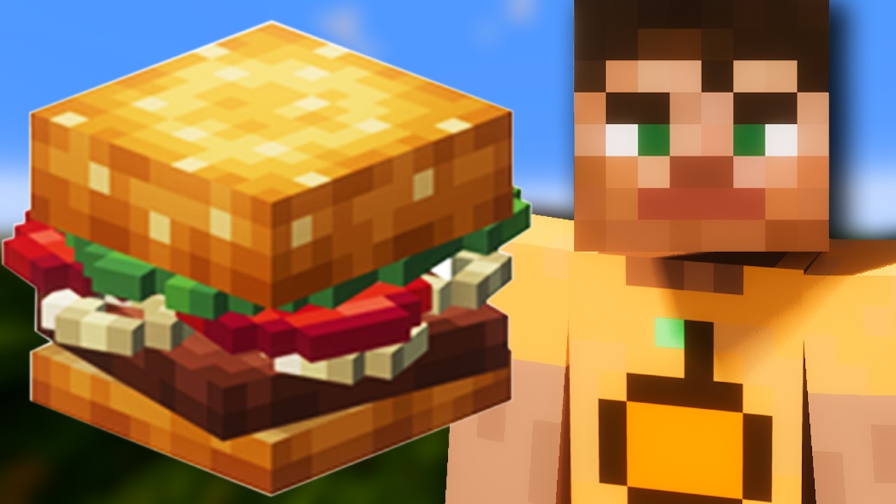 Minecraft SANDWICH MOD! (The Perfect Sandwich) - YouTube