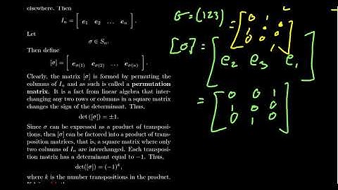 Even and Odd Permutations