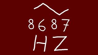 8687 hz triangle