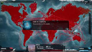 trying to unlock everything in plague inc