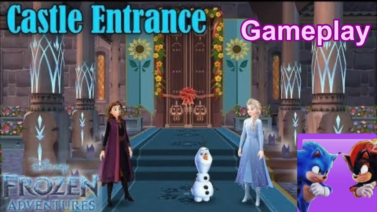 Disney Frozen Adventures Gameplay Castle Entrance