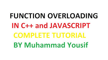 Function overloading in C++ with examples | Inheritance | OOP in C++ programming