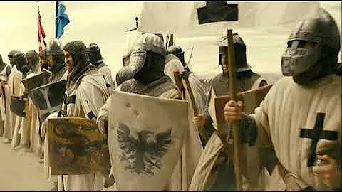 Crusaders Fight Epic Scene ( Le Dernier Des Templiers )