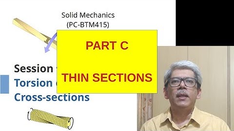 S16C Thin Box Sections - Torsion of Non-Circular Bars
