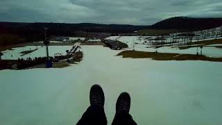 Snow Tubing In 60Fps At Perfect North Slopes With Davideo Camera Gles