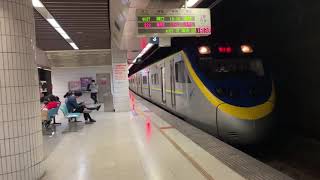 4027次800型區間快往湖口離開板橋站