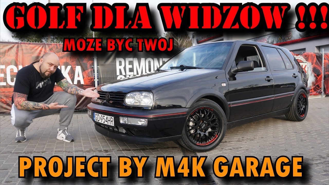 Już JEST !!! VW GOLF DLA widzów. By M4K GARAGE