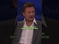 Liam neeson shows off his irish accent