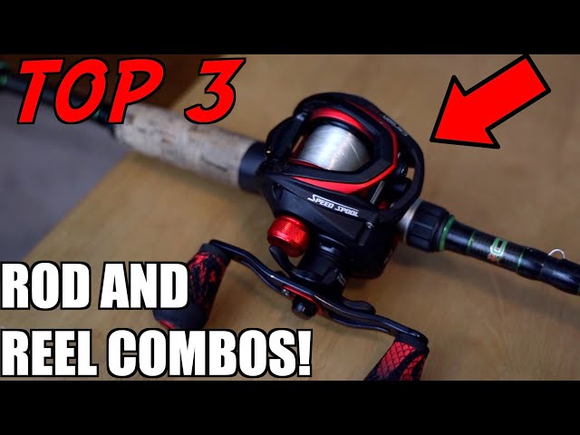 Top 3 Rod and Reel Combos for Bass Fishing! 