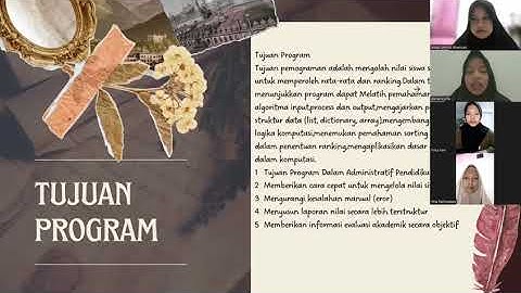 Tugas presentasi project akhir pengantar coding 