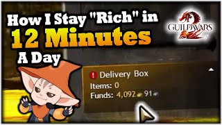 12 Minutes A Day Gets You 'Rich' in GW2 - A Guild Wars 2 Gold Guide