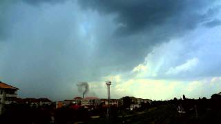 Thunderstorm timelapse and lightning compilation from Oradea - in Full HD!