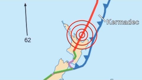 New Zealand EAS Scenario: East Coast Tsunami