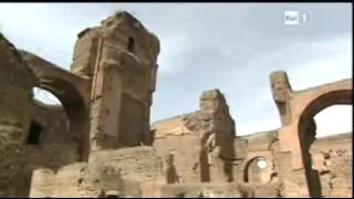Baths of Caracalla from Passaggio a Nord Ovest