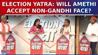 Election Yatra: Smriti Irani In The 'Gandhi Bastion'; Will Amethi Accept Non-Gandhi Face?