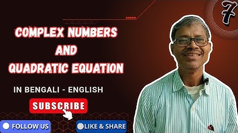 Complex Numbers and Quadratic Equations || Part-7 || Class 11 || #btosacademy