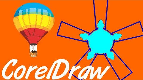 Corel Draw Tips & Tricks Easy Rotate 5 item around a CIRCLE Part 2