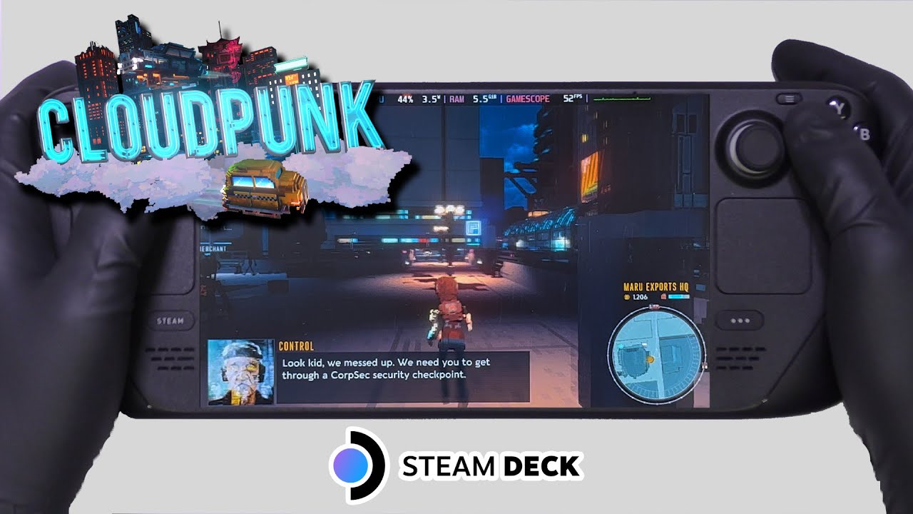 Cyberpunk Playground Humble Bundle For Steam Deck