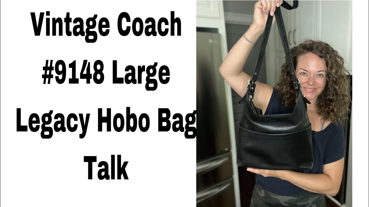 Vintage Coach #9148 Large Legacy Hobo Bag Talk 2000's 