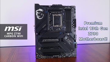 Premium Intel Z790 Motherboard - MSI MPG Z790 Carbon WIFI Unboxing & Overview