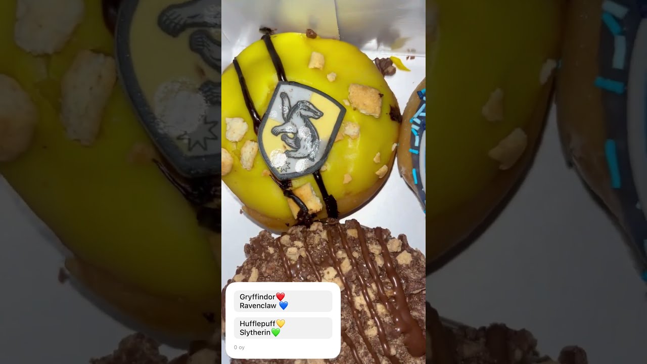 Krispy Kreme Harry Potter Krispykreme Harrypotter Donuts Doughnut Food Fyp Reklam